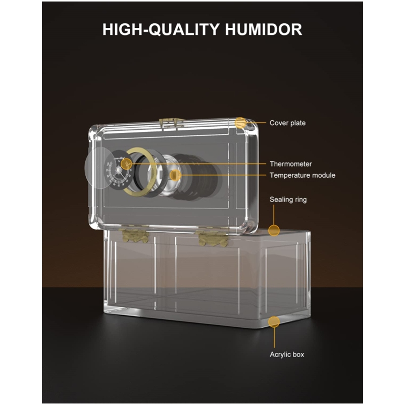 acrylic humidor box distribution